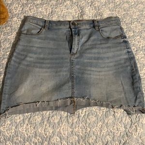 Denim skirt